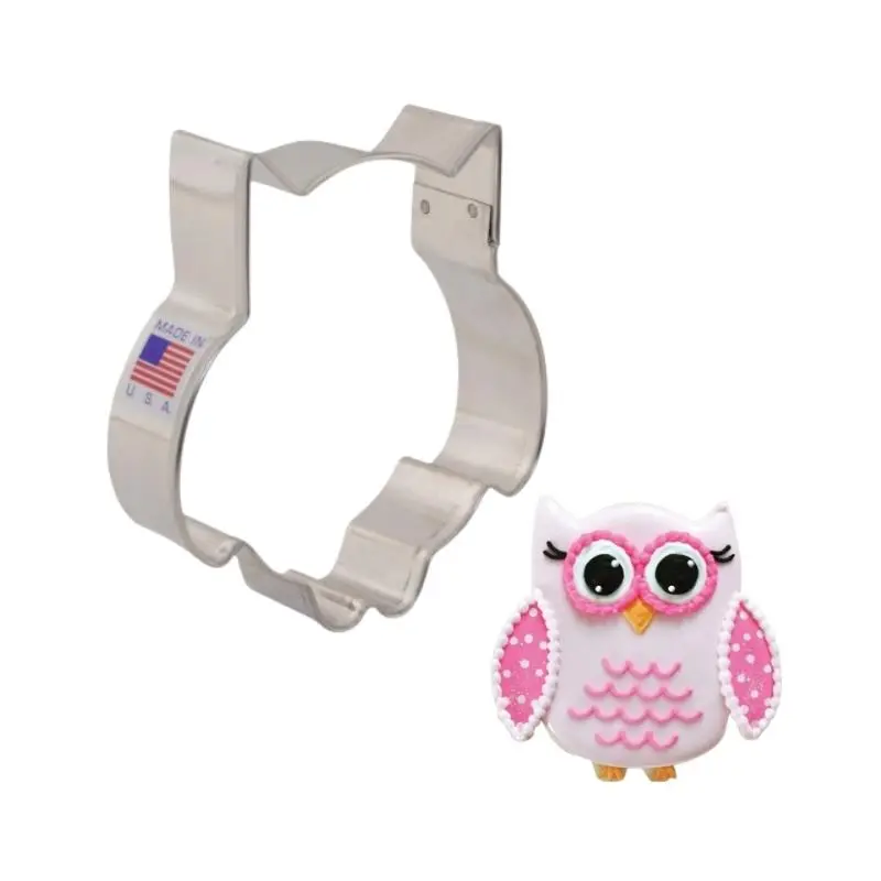 Ann Clark Cute Owl Cookie Cutter – 3.5 Inch 1