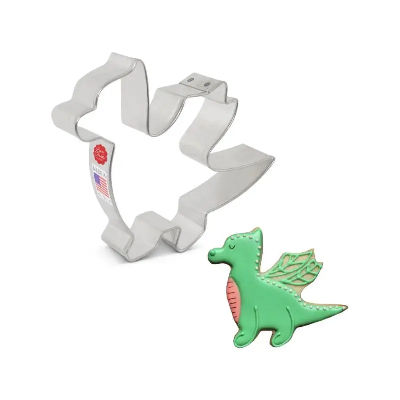 Ann Clark Dragon Cookie Cutter – 4-Inch Detailed Design For Themed Treats 1