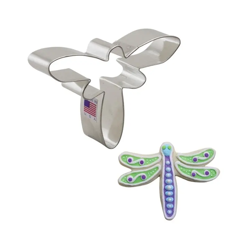 Ann Clark Dragonfly-Themed Cookie Cutter – 4.25 Inches 1