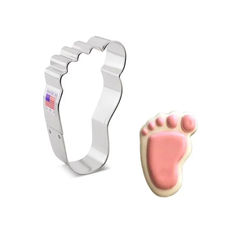 Ann Clark Foot-Shaped Cookie Cutter – 3.625 Inches 1