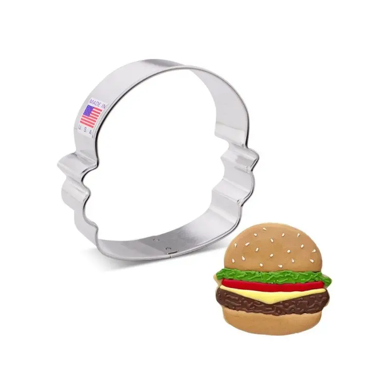 Ann Clark Hamburger Cookie Cutter – 3.75 Inches 1