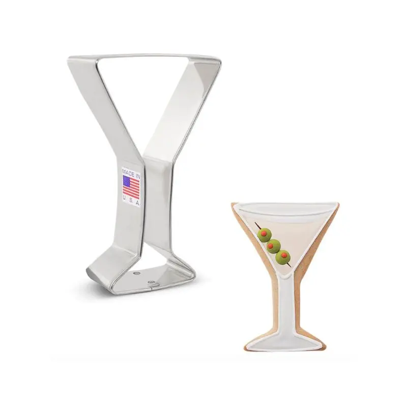Ann Clark Martini Glass Cookie Cutter 1