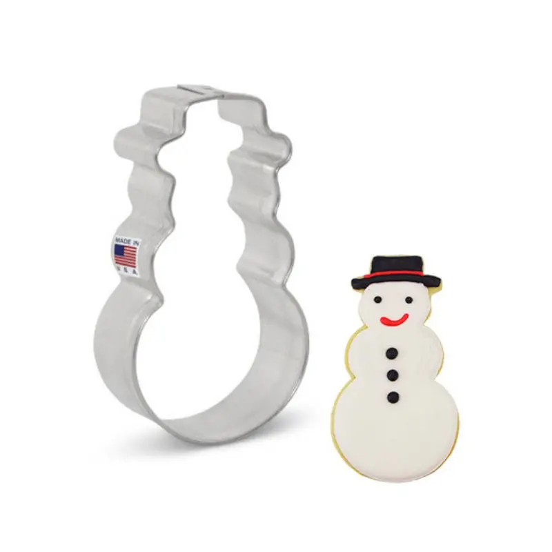 Ann Clark Mini Snowman Cookie Cutter – 2.25 Inch 1