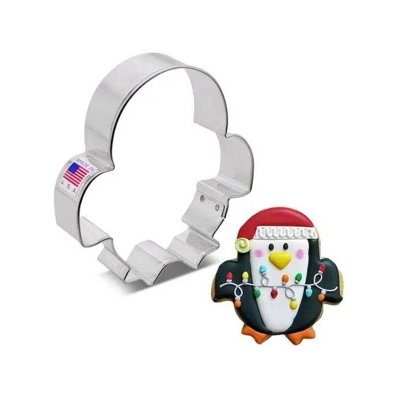 Ann Clark Penguin Cookie Cutter – 4 Inch Winter Theme 1