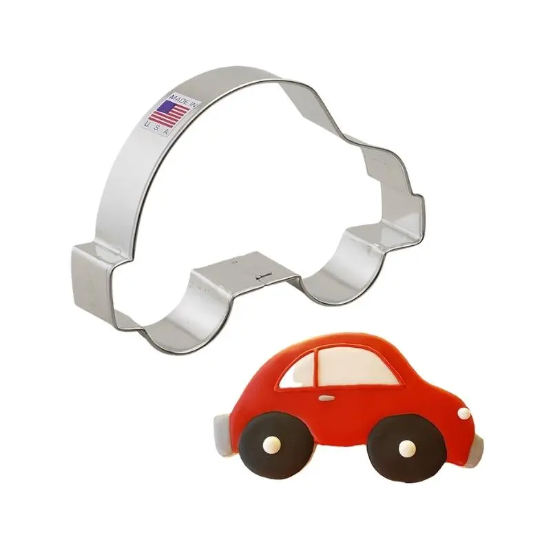 Ann Clark Vintage-Style Car Cookie Cutter – 4.75 Inch Fun Vehicle Shape 1