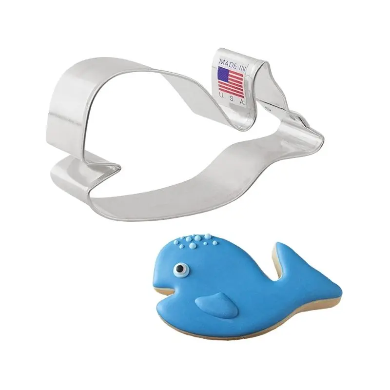 Ann Clark Whale Cookie Cutter – 3.875 Inch Marine Animal 1
