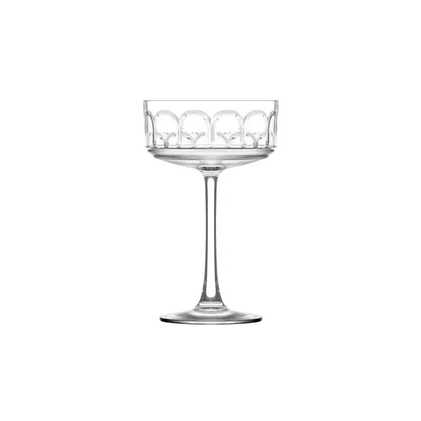 Archie Elegant Coupe Cocktail Glass – 25Cl (8.8Oz) 1