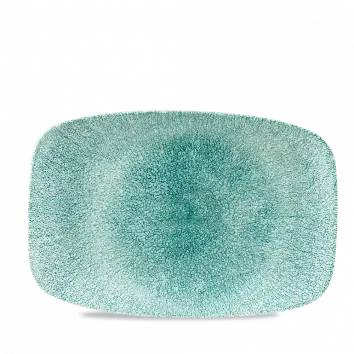 Artisan Raku Jade Green Oblong Chef’S Platter – 12 X 7.8 Inches, Set Of 6 1