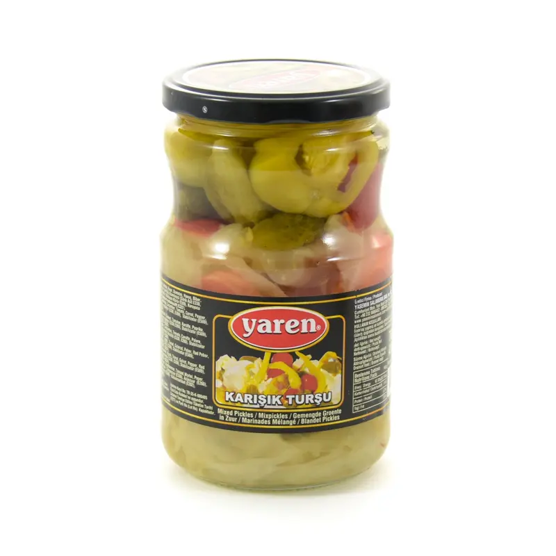 Artisan Turkish Mixed Pickles – 700G Jar 1