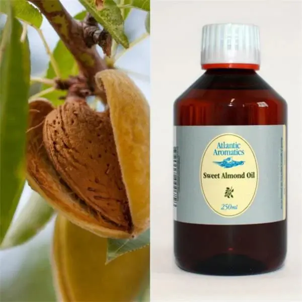 Atlantic Aromatic Organic Sweet Almond Oil – 250 Ml Bottle 1