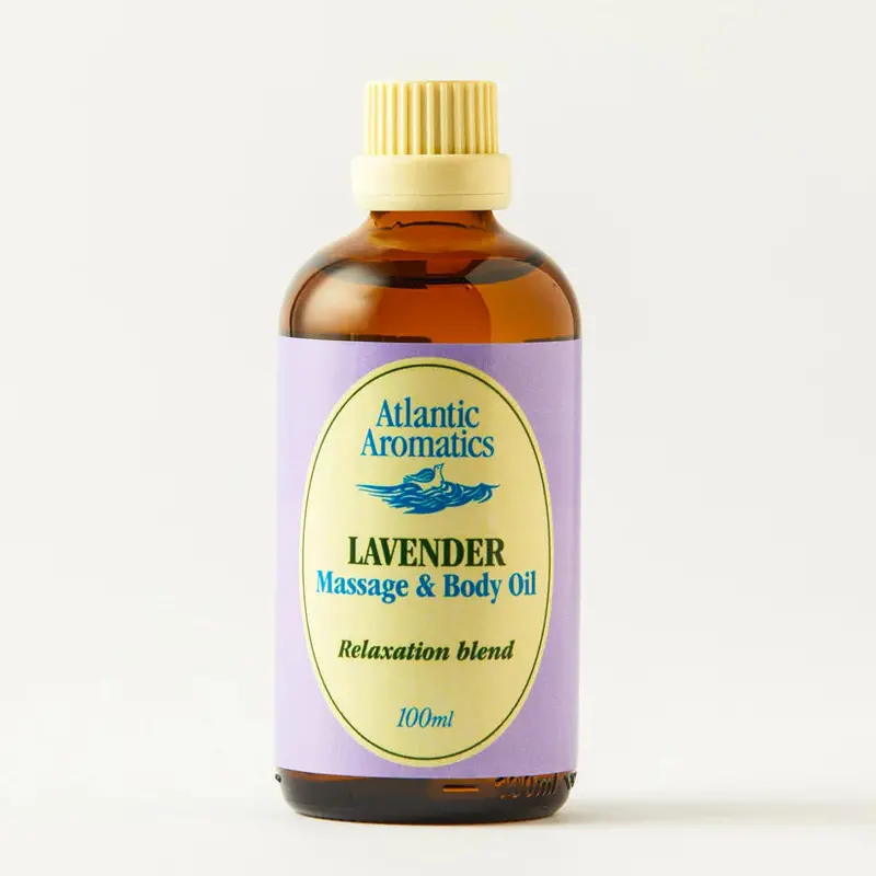 Atlantic Aromatics Lavender Massage Oil – Set Of 3 × 100 Ml Bottles 1