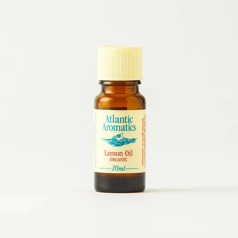 Atlantic Aromatics Organic Lemon Essential Oil – 3 Bottles (10Ml Each) 1