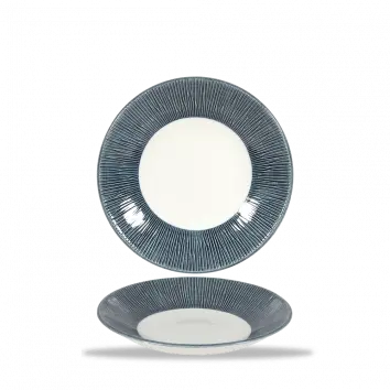 Bamboo Spinwash Mist Deep Coupe Side Plate – 8.875 Inch, Pack Of 12 1