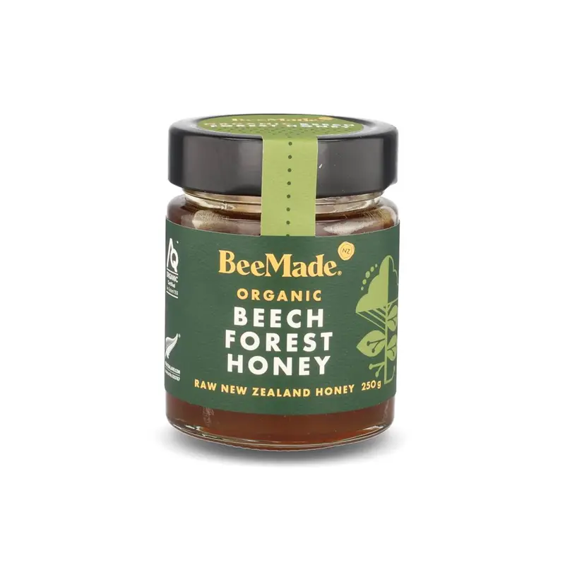 Beemade Organic Beech Forest Honey, 250G 1