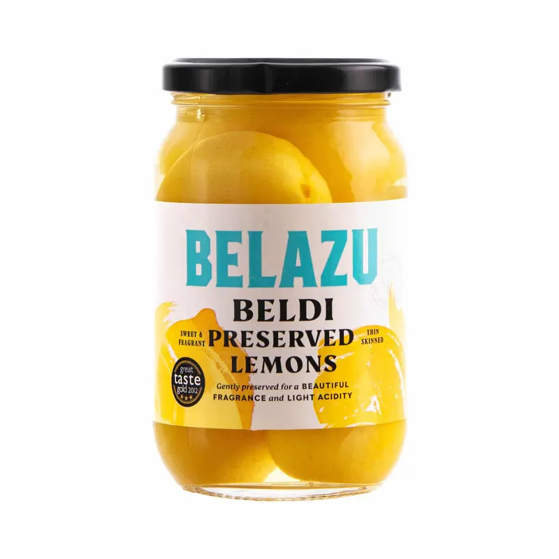 Belazu Beldi Preserved Lemons In Brine – 360G Mediterranean Specialty 1