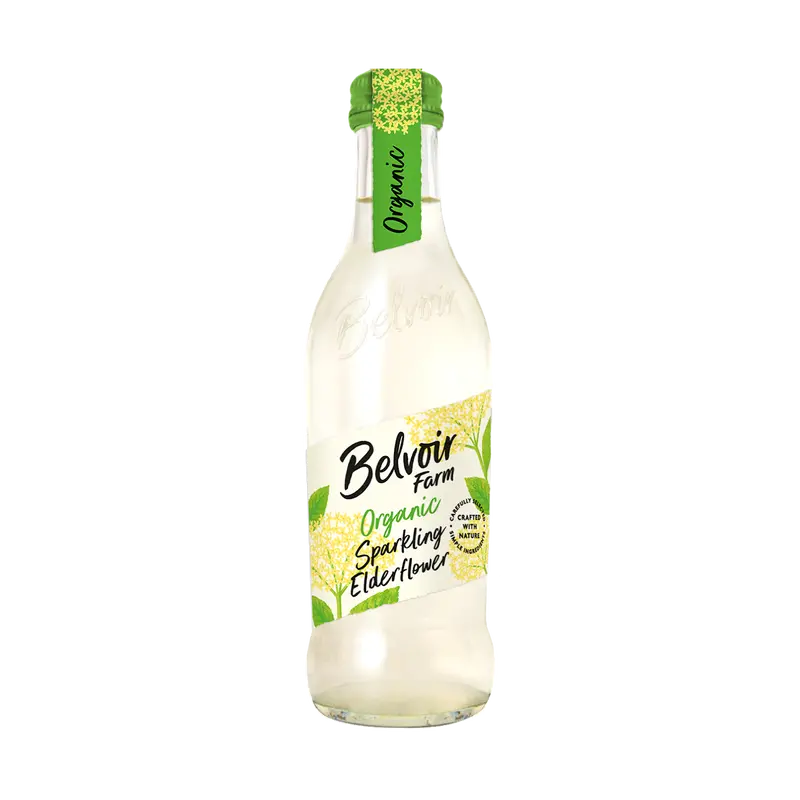 Belvoir Organic Elderflower Pressé – 12-Pack, 250Ml Cans 1
