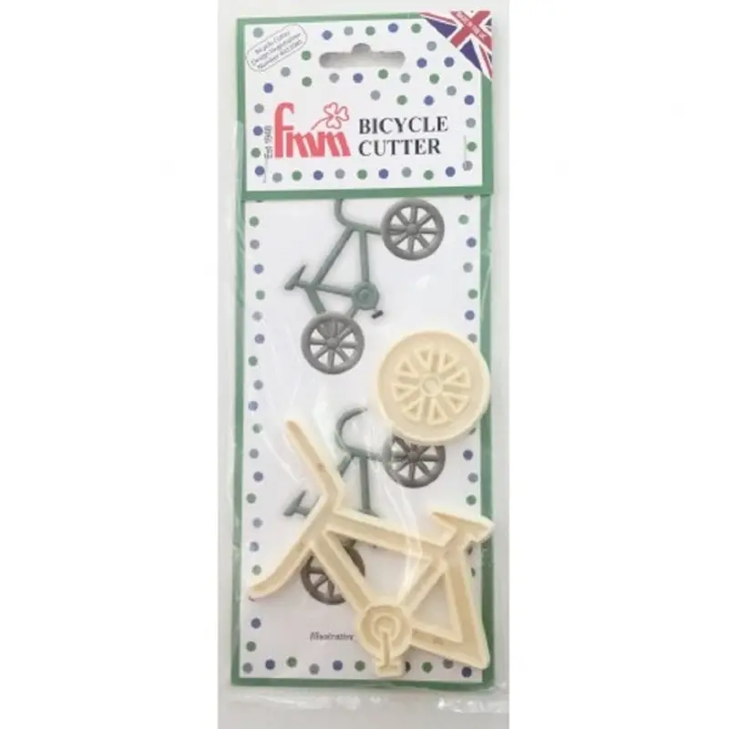 Bicycle-Themed Cookie Cutter Set 1