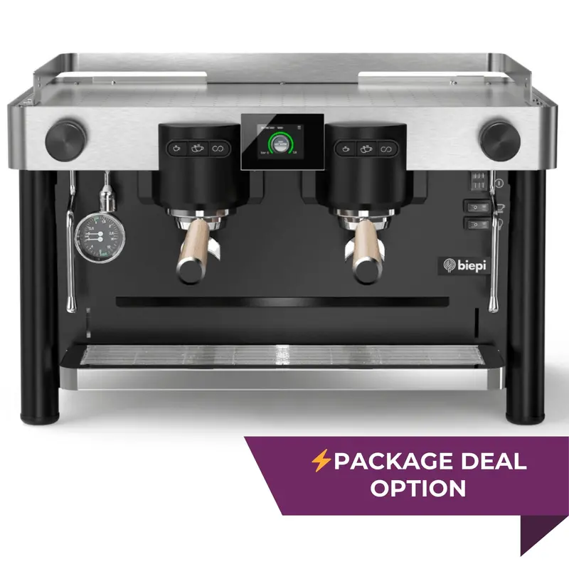 Biepi Uptown Pro Dual-Group Espresso Machine | Commercial Barista Grade 1