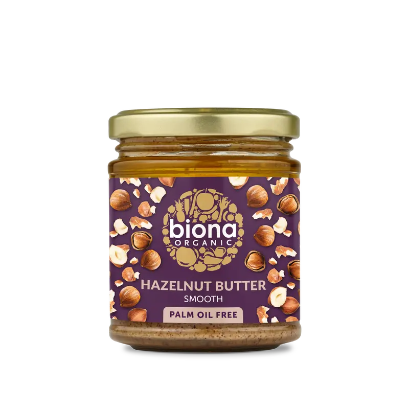Biona Creamy Hazelnut Butter – 6-Pack (170G Each) 1