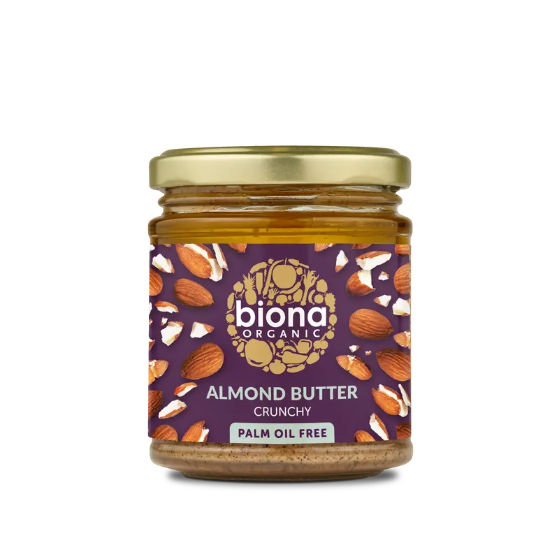 Biona Organic Coconut & Almond Crunch Butter – 6-Jar Pack (170G Each) 1