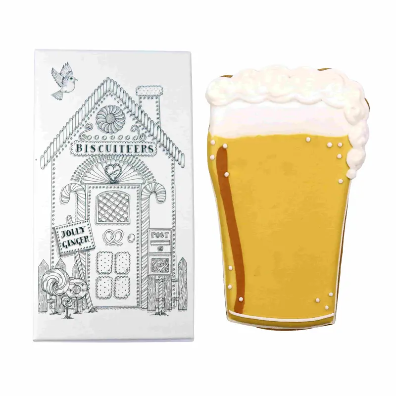 Biscuiteers Craft Beer-Themed Iced Biscuit – 25G 1