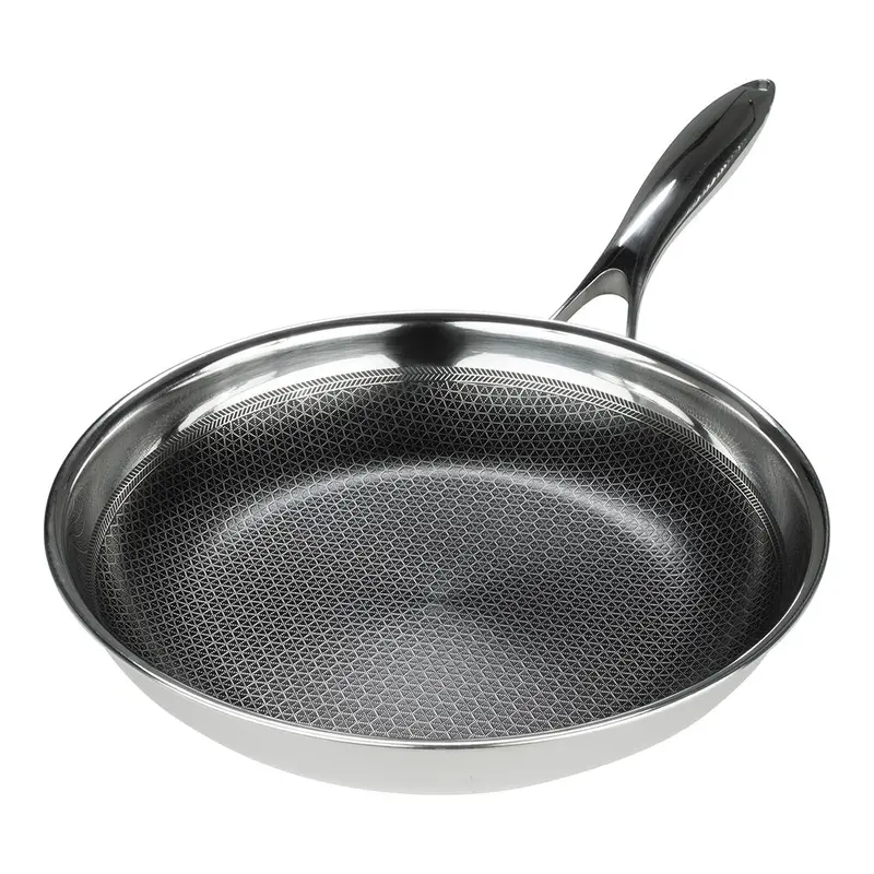 Black Cube 9.5-Inch Stainless Steel Non-Stick Fry Pan 1