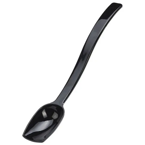 Black Solid Salad Spoon – ½ Oz Capacity, 8-Inch Length 1