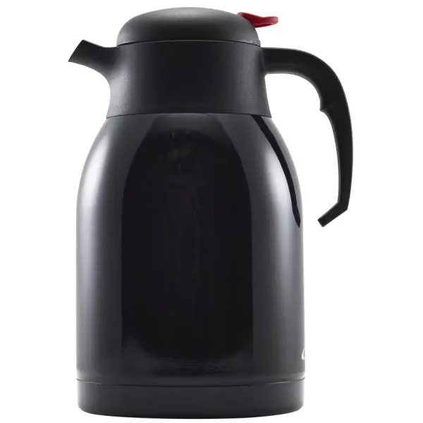 Black Stainless Steel Vacuum-Insulated Push-Button Jug – 2L, Single Unit 1