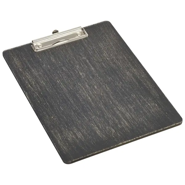 Black Wooden A4 Menu Clipboard (24X32X0.6Cm) – Single Unit 1
