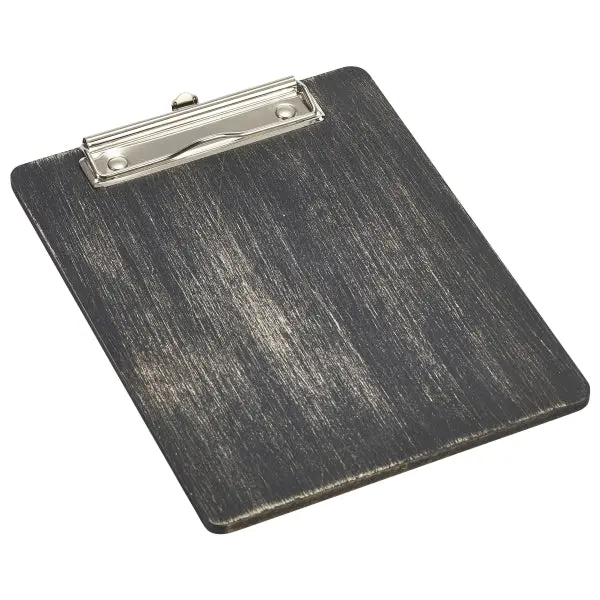 Black Wooden A5 Menu Clipboard – 18.5 × 24.5 × 0.6 Cm, Single Unit 1