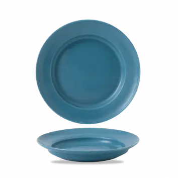 Blue Glaze Footed Dinner Plate – 10.25 Inch, Pack Of 6 1