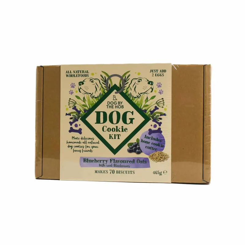 Blueberry & Oat Homemade Dog Biscuit Kit – Natural Pet Treat Making Set, 465G 1