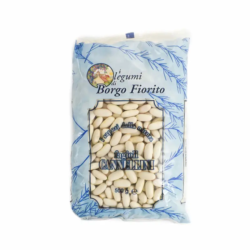 Boccia Dried Cannellini Beans – Italian White Kidney Beans, 500G Bag 1