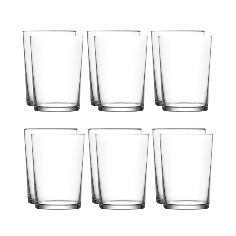 Bodega Tall Stemless Glasses – Contemporary 510 Ml Drinkware Set 1