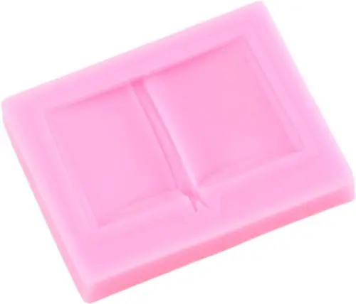 Book-Style Silicone Clay Or Soap Mold 1
