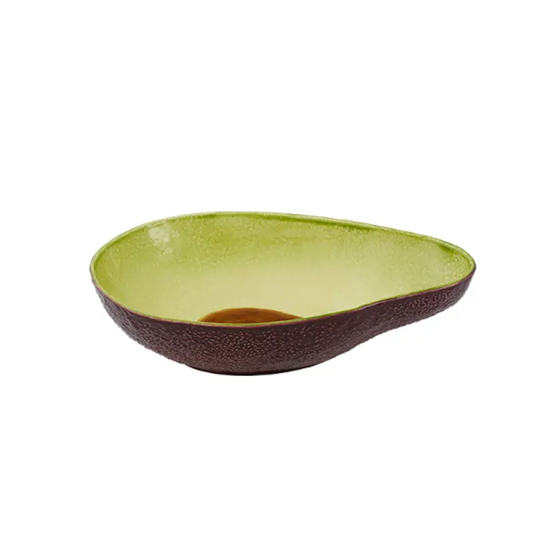 Bordallo Pinheiro Avocado Salad Bowl – Handcrafted Ceramic, 34 Cm X 23 Cm 1