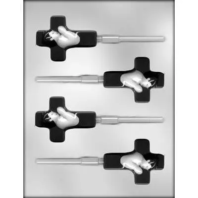 Boy-Focused Cross Chocolate Mold For First Communion 1