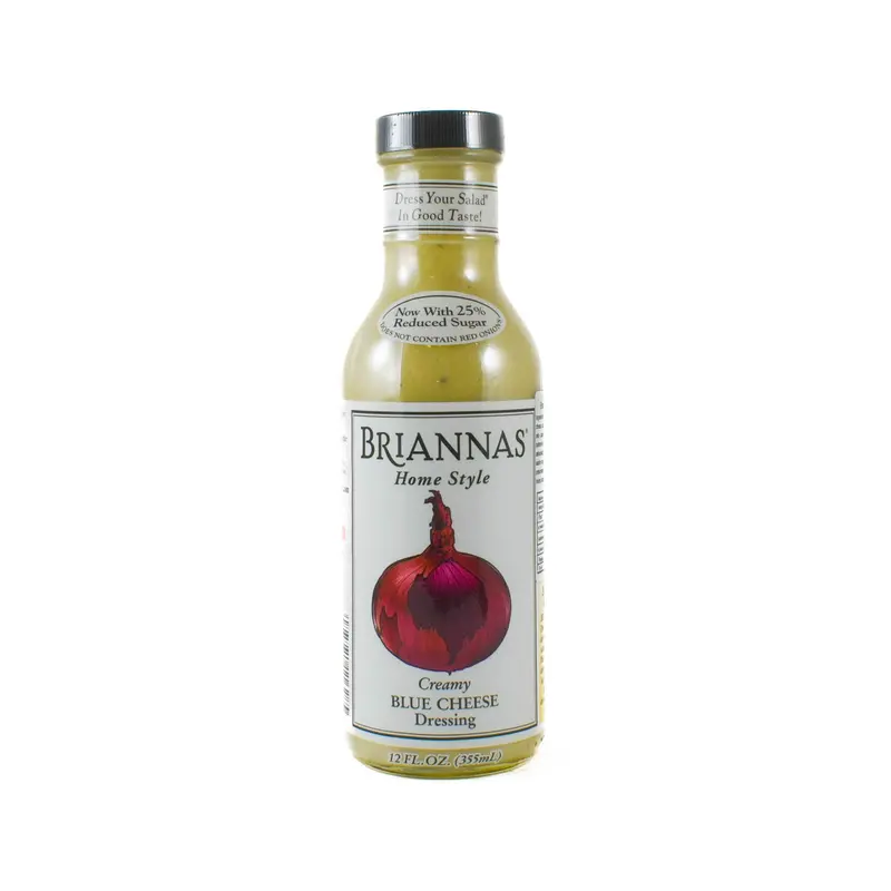 Briannas Blue Cheese Dressing – Bold & Tangy, 355Ml 1