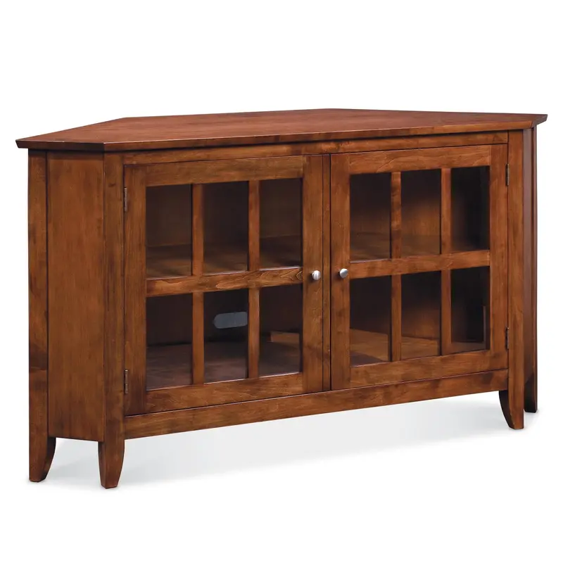 Brighton Corner Tv Console Optimized For Small-Space Living 1