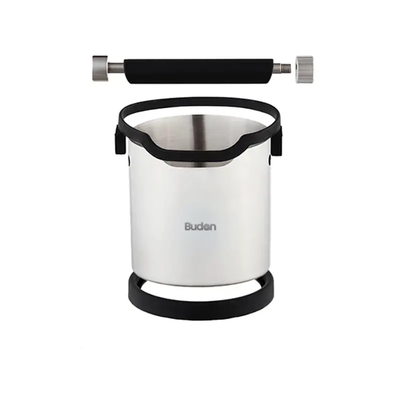 Budan Premium Stainless Steel Knock Box 1