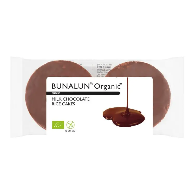 Bunalun Milk Chocolate-Coated Rice Cakes – Pack Of 12 (100G Each) 1