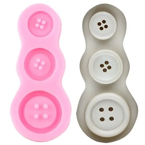 Button-Style Silicone Mold For Soap Or Resin 1