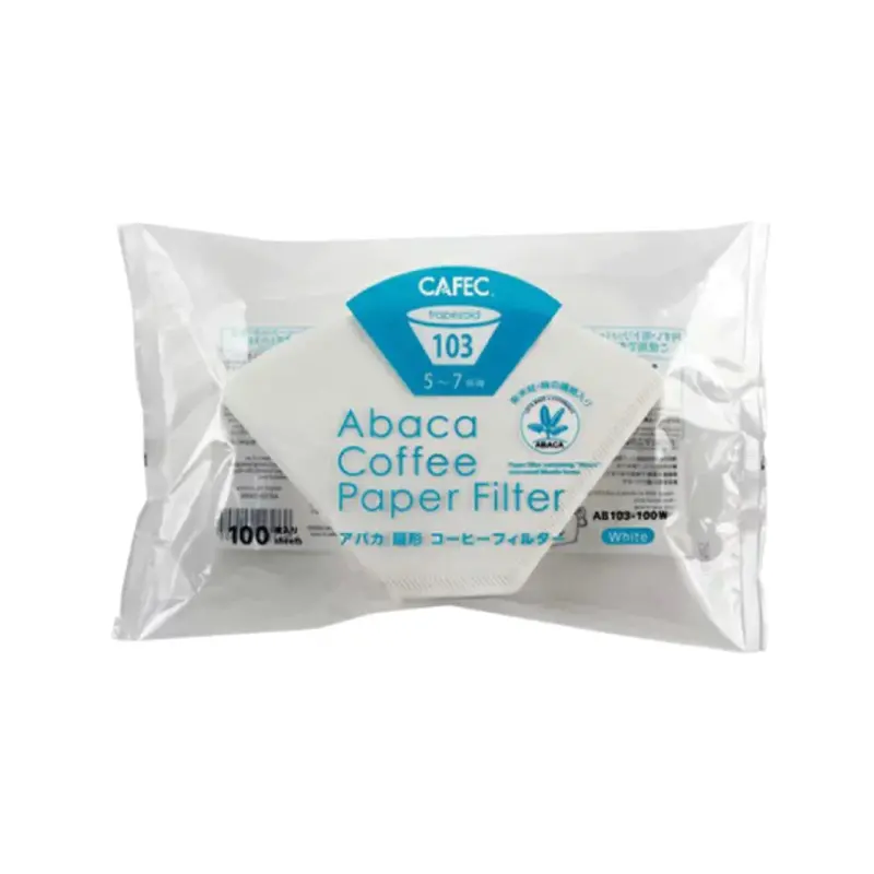 Cafec Abaca Trapezoid Filter – Size 103 For Moccamaster Kbg/Kbgt Models 1