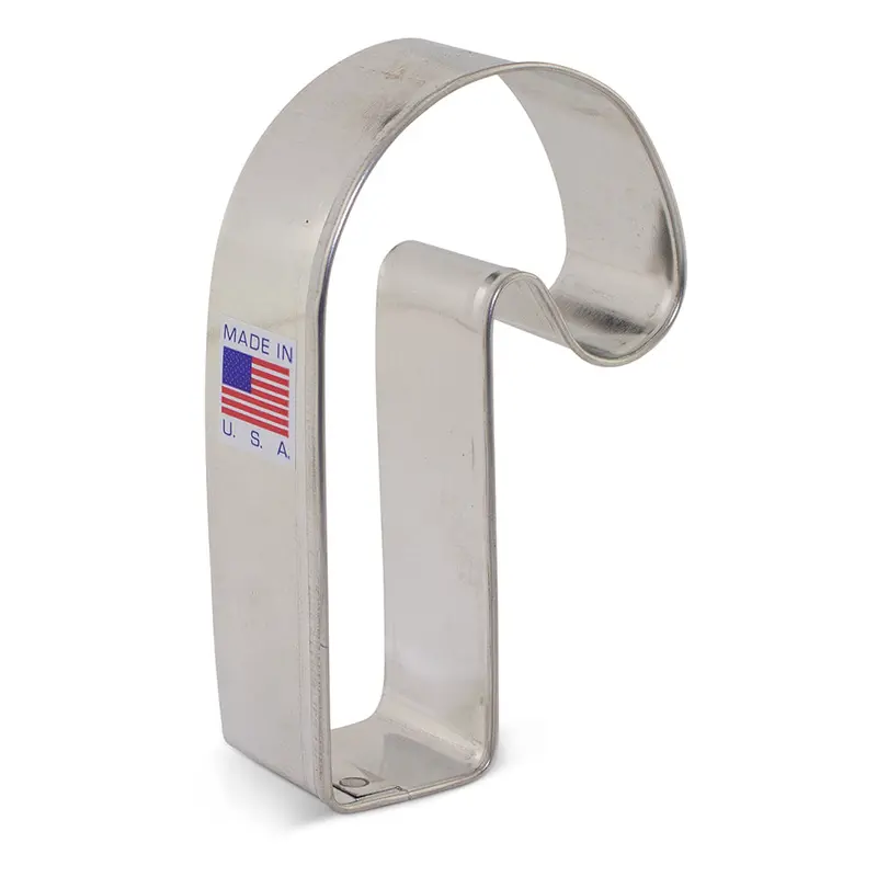 Candy Cane-Shaped Cookie Cutter 1