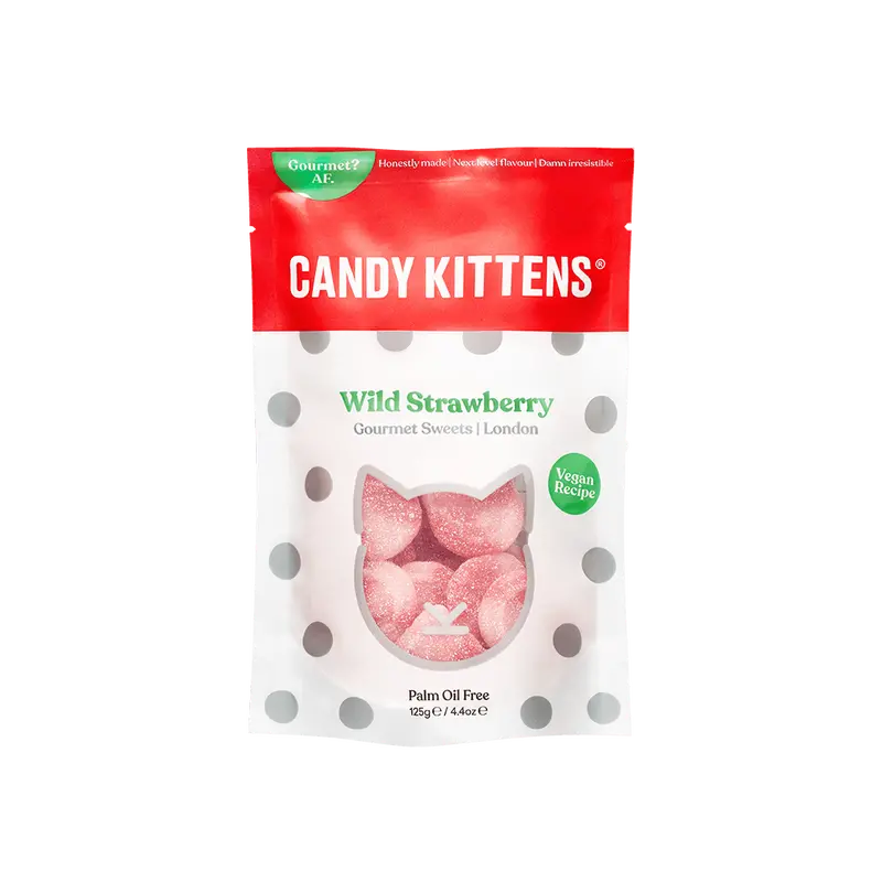 Candy Kittens Wild Strawberry Confectionery – 10-Pack (140G Each) 1