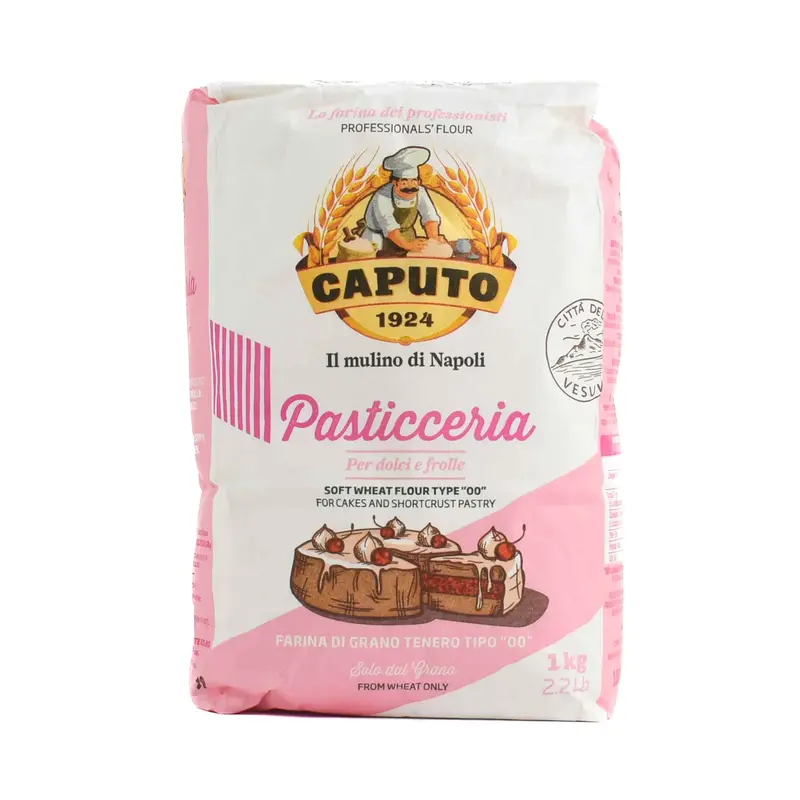 Caputo Pasticceria 00 Flour – Ultra-Fine Pastry & Cake Baking Flour, 1Kg 1