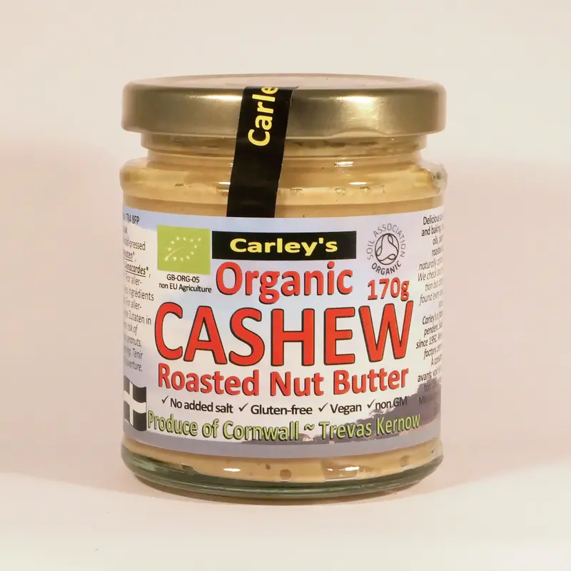 Carley'S Organic Cashew Butter – 6 × 170G Jars 1