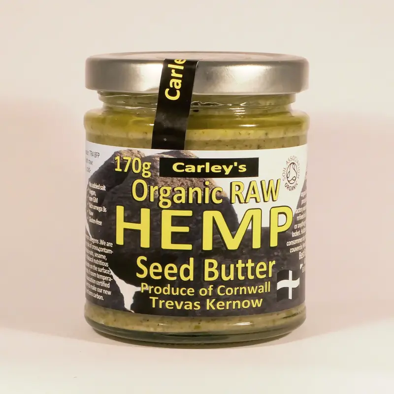 Carley'S Organic Raw Hemp Seed Butter – 6 × 170G Jars 1