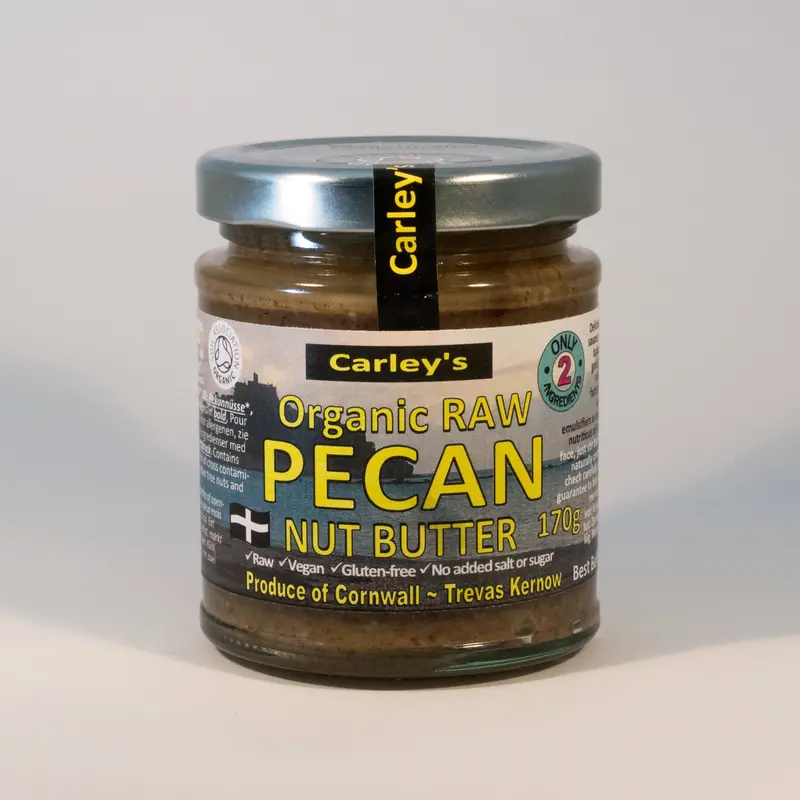 Carley'S Organic Raw Pecan Butter – 6 × 170G Jars 1