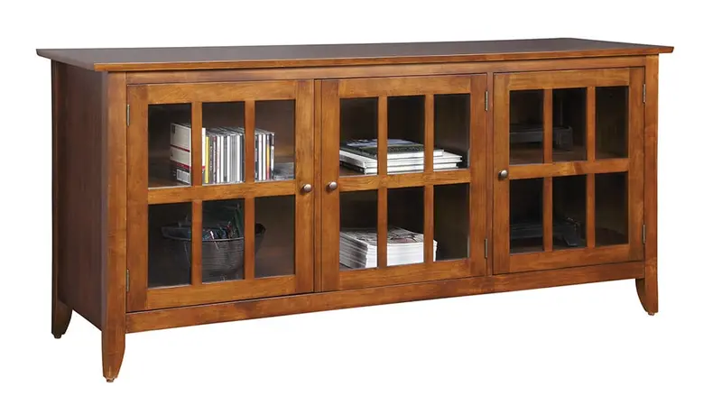 Carlisle Media Console Designed For Flat-Screen Tvs And Components 1